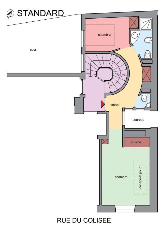 Multiresidence L'Elysee Paris Exterior photo